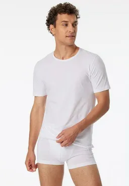 Schiesser Schiesser 2er Pack kurzarm Shirt Biobaumwolle 95/5 – Produktbild 1 von 1