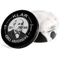 Klar Seifen Klar Seifen Klar Rasierseife Aktivkohle, 110 g, palmölfrei – Produktbild 1 von 1