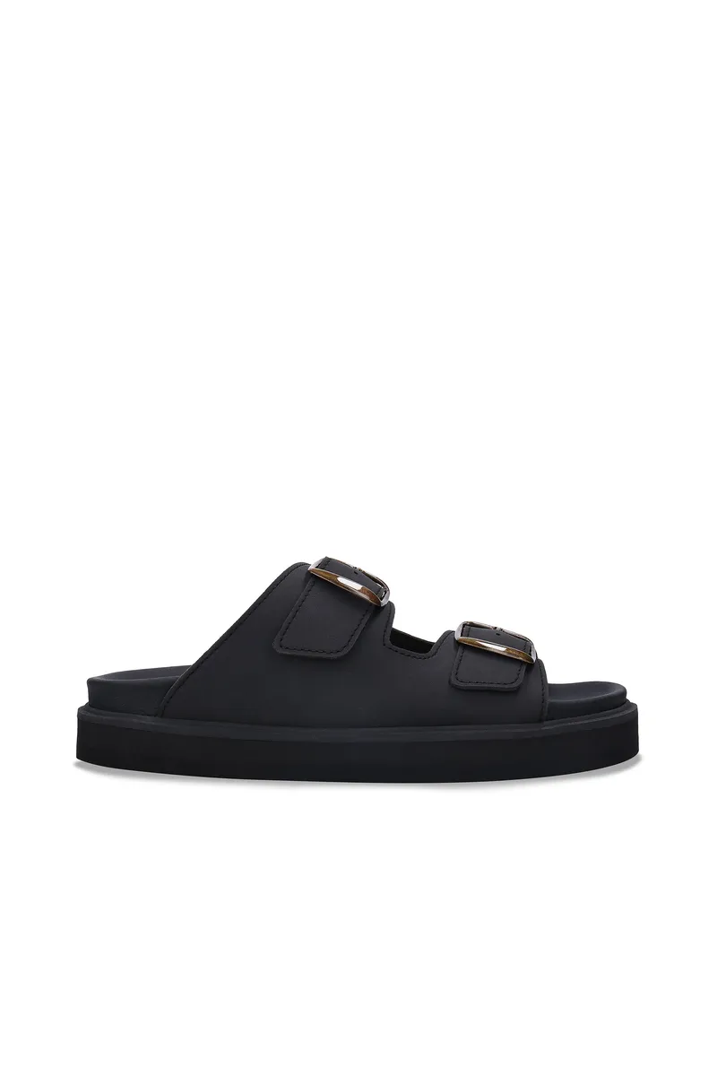 NAE NAE Herren vegan Sandalen Darku Schwarz, Schwarz, – Produktbild 2 von 2