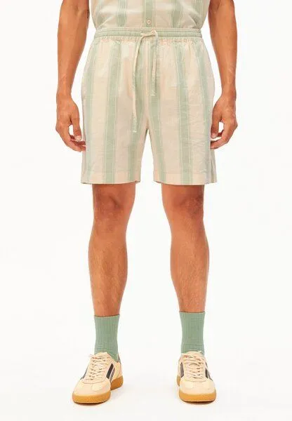 ARMEDANGELS ARMEDANGELS STRIPED Herren Shorts aus 100% Bio-Baumwolle, Foam, – Produktbild 1 von 4