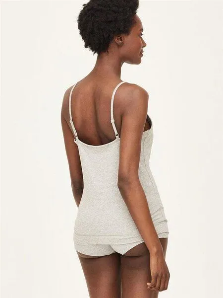 Thought Thought Top Cami GOTS, Grau (grey marle), – Produktbild 5 von 7