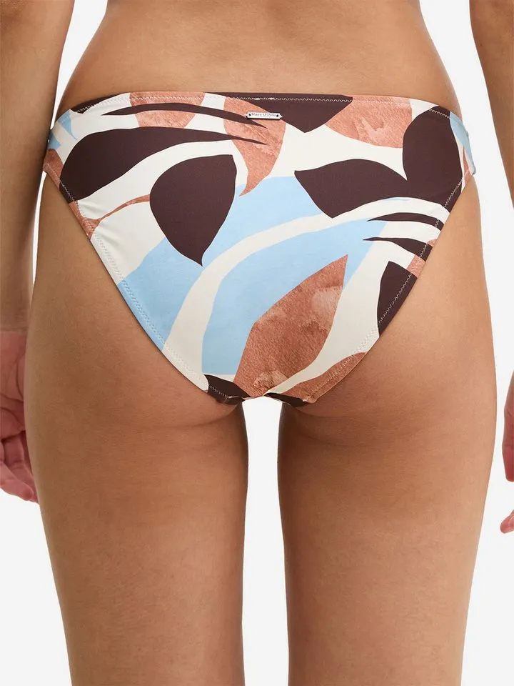 Marc O'Polo Marc O'Polo Bikini-Hose Breezy Leaf Bikini Slip, Bikini Unterteil, Bikinihose, Bunt, – Produktbild 3 von 4