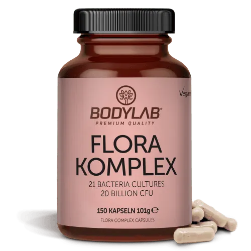 Bodylab24 Flora Complex / Komplex (150 Kapseln) (21 Bacteria Cultures 20 Billion CFU) – Produktbild 1 von 1