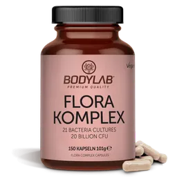 Bodylab24 Flora Complex / Komplex (150 Kapseln) (21 Bacteria Cultures 20 Billion CFU) – Produktbild 1 von 1