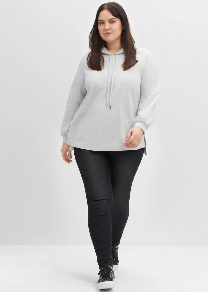 sheego Jeggings black denim, Black denim, – Produktbild 1 von 2