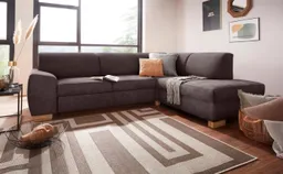DOMO collection Ecksofa Incanto kubische Formensprache, Breite 260cm, komfortabel, L-Form, ohne Bettfunktion, Struktur weich – Produktbild 1 von 1