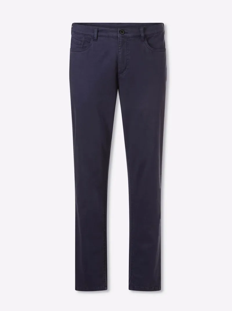 marco donati 5-Pocket-Hose, Marine, – Produktbild 1 von 1