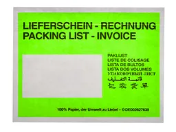 250 Dokumenten- und Lieferscheintaschen aus Papier DIN C6 – Produktbild 1 von 1
