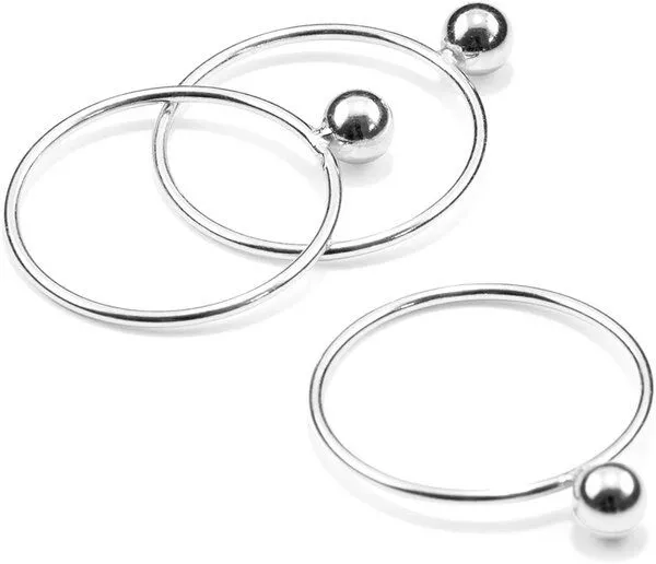 Jonathan Radetz Jewellery Jonathan Radetz Jewellery Ring SPHERE, Silber 925, Sterlingsilber, Größe 50 - 56, Handmade in Germany, JRJ – Produktbild 3 von 4