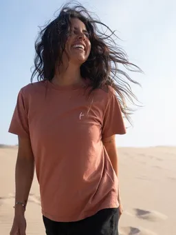 FUXBAU FUXBAU Frauen fux T-Shirt - seegrün, seeblau & rot – Produktbild 1 von 1