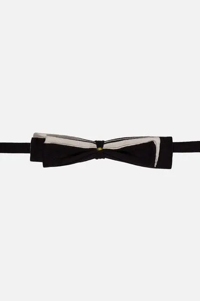 SHIPSHEIP SHIPSHEIP BOW SLIM - Fliege aus Bio-Baumwolle, Schwarz, – Produktbild 1 von 1