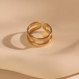 ELEKTROPULLI Größenverstellbarer Boho Ring ca. Ø 17 - 19mm von Elektropulli – Produktbild 1 von 1