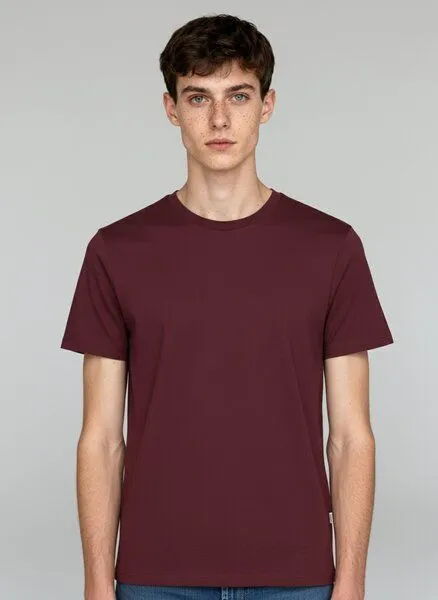 UNIPOLAR UNIPOLAR Basic T-Shirt Modell: Crafton, Burgundy (rot), – Produktbild 1 von 2