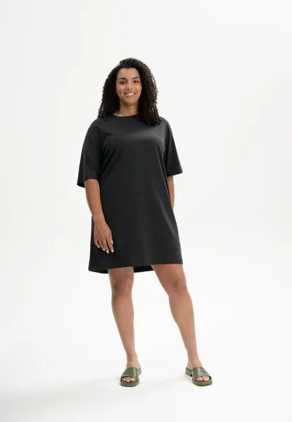 MELA Oversized T-Shirt Kleid Style BAASU | von MELA | Fairtrade & GOTS zertifiziert, Schwarz, – Produktbild 1 von 4