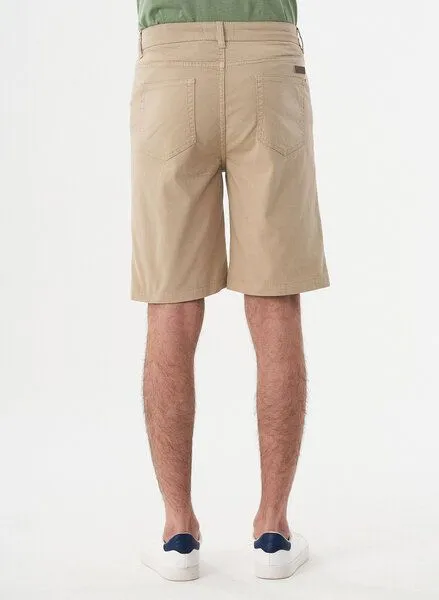 ORGANICATION ORGANICATION Five-Pocket-Shorts aus Bio-Baumwolle, Beige, – Produktbild 4 von 4