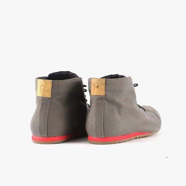 SORBAS SORBAS '66 veganer Sneaker aus Bio-Baumwolle (ungefüttert), Grau, – Produktbild 4 von 4
