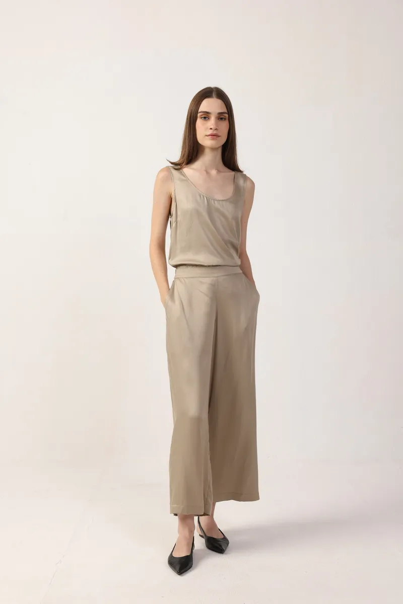 Neu Nomads Neu Nomads Damen vegan Tank Top Joelle Stein, Beige, – Produktbild 1 von 2