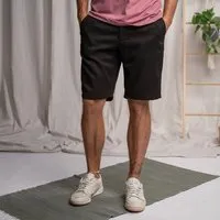 Vresh Clothing Vresh Clothing Vebo - Chino-Shorts aus TENCEL (TM) Lyocell, Schwarz, – Produktbild 1 von 1