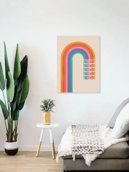 Photocircle Photocircle Poster / Leinwandbild - Rainbow Friends – Produktbild 4 von 4