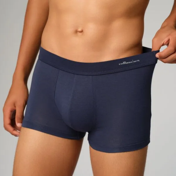 comazo|earth comazo|earth Fairtrade Basic Herren Pants | GOTS zertifiziert, Marine, – Produktbild 2 von 3