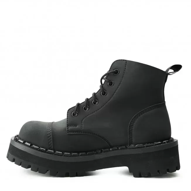 Altercore Altercore Herren vegan Stiefel 656 Nubukleder, Schwarz, – Produktbild 3 von 3