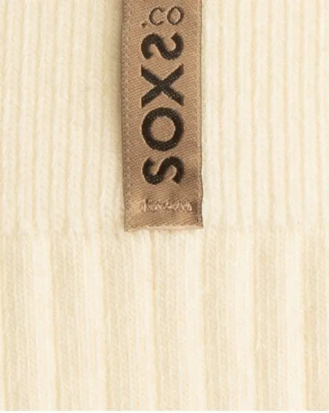 SOXS SOXS Finewool - mittelhoch, Creme, – Produktbild 3 von 3