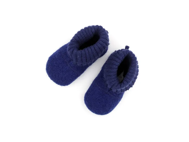 Maximo Hüttenschuhe indigomeliert Gr. 17/18, Blau, – Produktbild 2 von 2