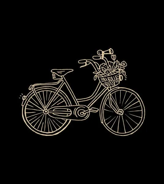 Gary Mash GARY MASH Tanktop Alex Kleines Fahrrad aus Biobaumwolle, Schwarz, – Produktbild 4 von 4