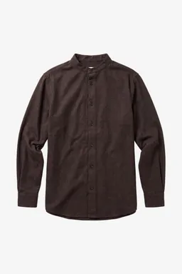 KnowledgeCotton Apparel KnowledgeCotton Apparel Herren vegan Flanellhemd Arch Chocolate Torte – Produktbild 1 von 1