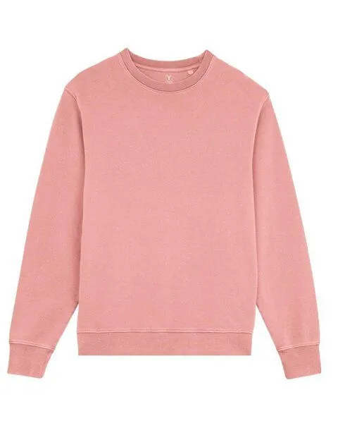 YTWOO YTWOO Essential Comfort: Unisex Terry Sweatshirt mit Rundhalsausschnitt, Rosa, – Produktbild 1 von 3
