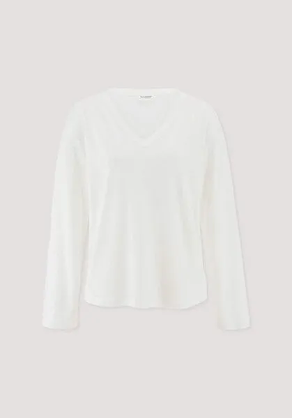 hessnatur hessnatur Longsleeve Oversize aus TENCEL Lyocell und Bio-Baumwolle, Naturweiss, – Produktbild 4 von 4