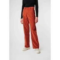 MELA Cord Hose mit hohem Bund und weitem Bein OORJA | von MELA | Fairtrade & GOTS zertifiziert, Brick (kupfer), – Produktbild 1 von 1