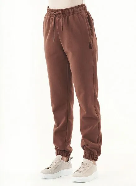 ORGANICATION ORGANICATION ESSENTIALS-PERRIE- Soft Touch Sweathose aus Bio-Baumwolle, Braun(coffee brown), – Produktbild 3 von 3
