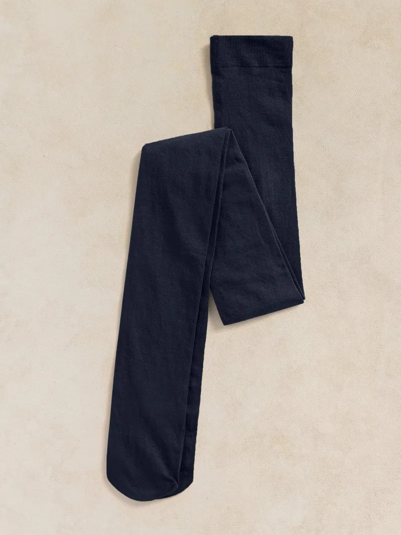 White Stuff Strumpfhose 60 DEN - M, Dunkelmarine, – Produktbild 2 von 2