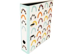 Motivordner "Abstract Rainbow" DIN A4, Rückenbreite 7,5 cm – Produktbild 1 von 1