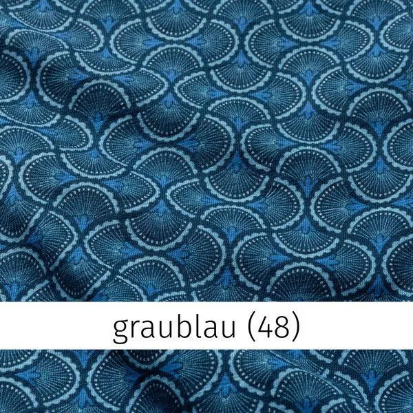 Heidekönigin Heidekönigin 3/4-Arm Shirt bedruckt, Graublau, – Produktbild 1 von 3