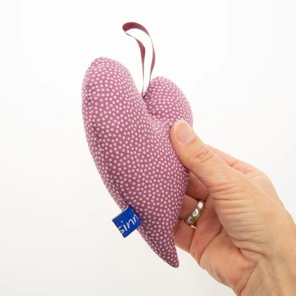 Flosinn Flosinn Lavendelkissen Lavendelherz mit Bio-Lavendel, Lila, – Produktbild 8 von 8