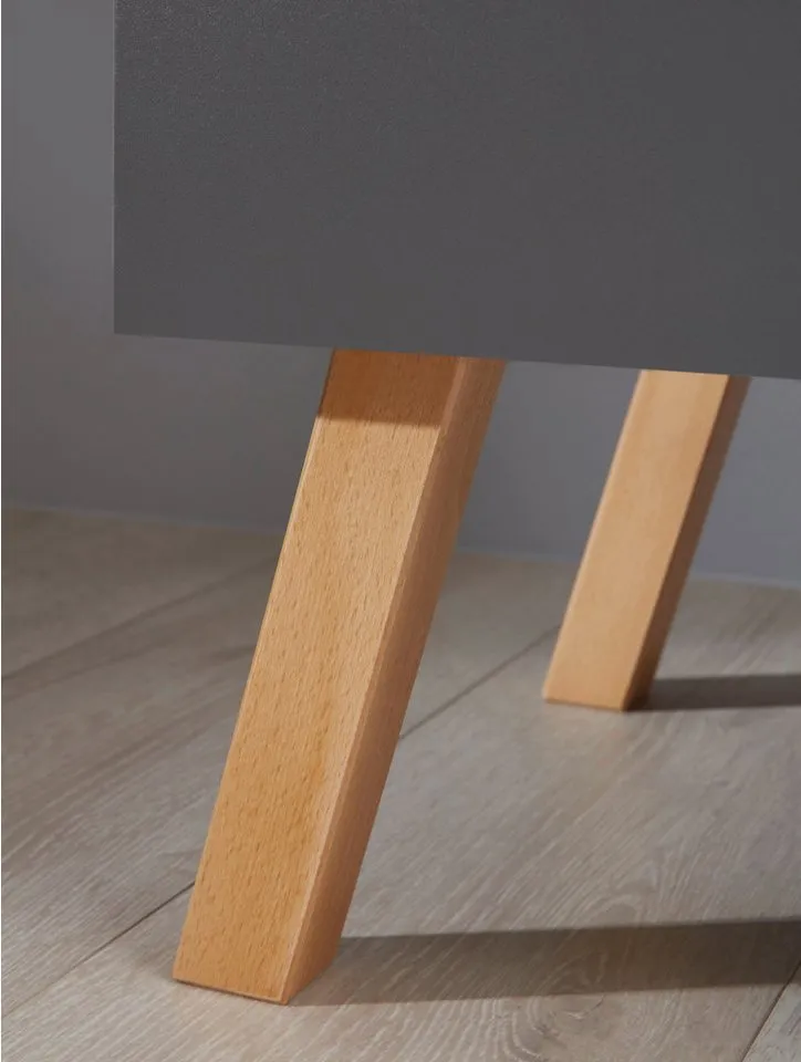 trendteam Wickelkommode Mats, Grau, – Produktbild 4 von 5
