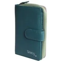 Vargu Vargu Echtleder Geldbörse MASIN 1-A, Teal green - sage green, – Produktbild 1 von 1