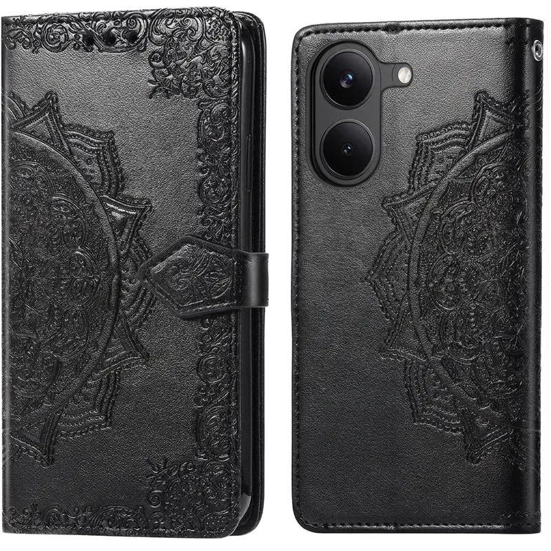 imoshion imoshion Mandala Klapphülle für das Xiaomi Poco X8 Pro, Schwarz, – Produktbild 1 von 1