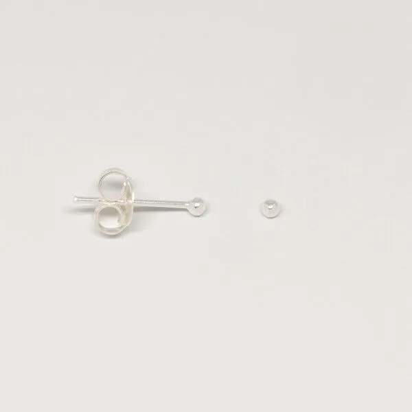 fejn jewelry fejn jewelry Ohrstecker 'tiny stud', Silber, – Produktbild 1 von 3