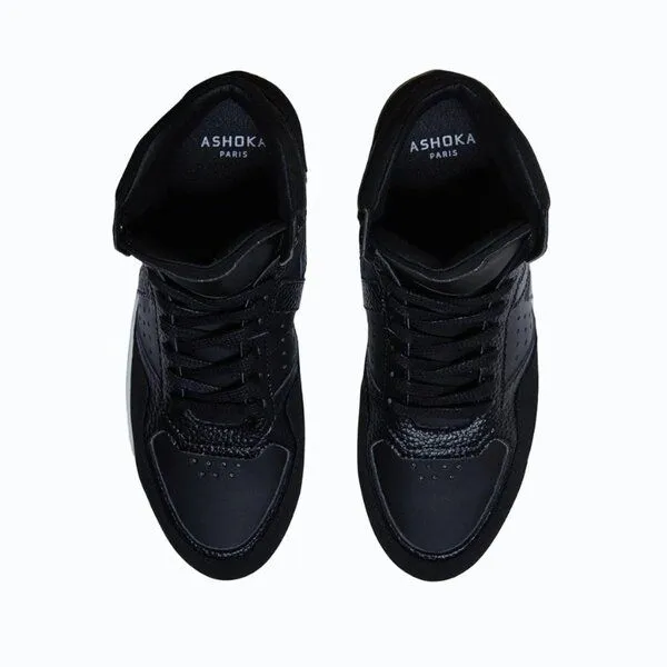 Ashoka Paris Ashoka Paris Mateo High-Top Sneaker Schwarz, biobasiert & recycelt – Produktbild 4 von 4