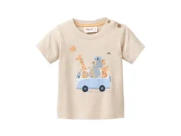 People Wear Organic People Wear Organic Kurzarm-Shirt sand Gr. 86/92 – Produktbild 1 von 1