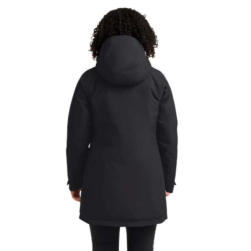 Jack Wolfskin Jack Wolfskin Icecape 2l Down Ins Jacket Wasserdichte Daunenjacke mit Kapuze Damen M black, Black, – Produktbild 2 von 2