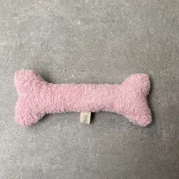 mio eco mio eco Hochwertiges Upcycling Hundespielzeug aus Hotel-Handtüchern zero waste rosa-weiss – Produktbild 1 von 1