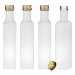 mikken mikken Ölflaschen 250 ml weiß mit Schraubdeckel + Etiketten – Produktbild 1 von 1