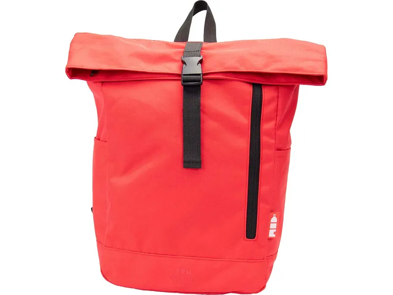 Recycle Bags Recycle Bags Rucksack 'Rolltop Backpack' aus recycelten PET-Flaschen, Rot, – Produktbild 1 von 1