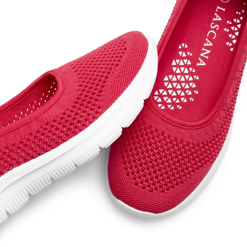 Lascana Sneaker Ballerinas, Pink, – Produktbild 1 von 3