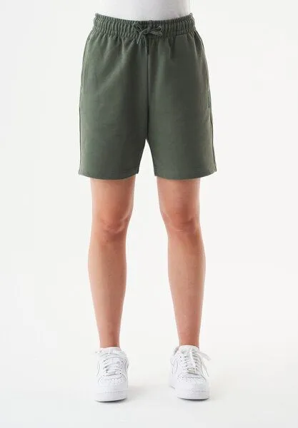 ORGANICATION ORGANICATION Damen ESSENTIALS-SHEYMA- Shorts aus Bio-Baumwolle, Olive, – Produktbild 1 von 3
