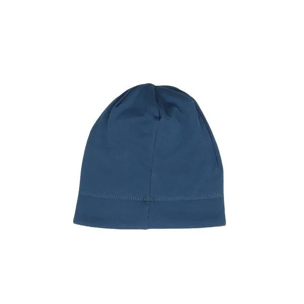 Walkiddy Kinder Mütze GOTS zertifiziert Bio-Baumwolle, Blau (Navy), Walkiddy, Blau, – Produktbild 1 von 3